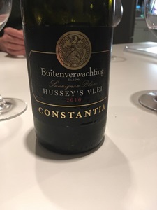 Buitenverwachting Hussey's Vlei Sauvignon Blanc 2016